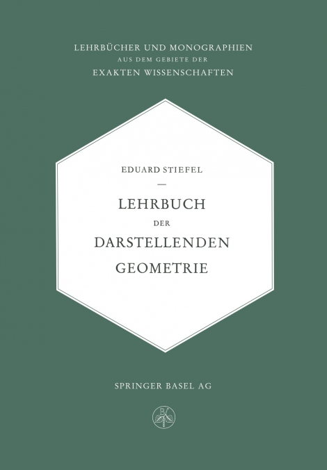Lehrbuch Der Darstellenden Geometrie