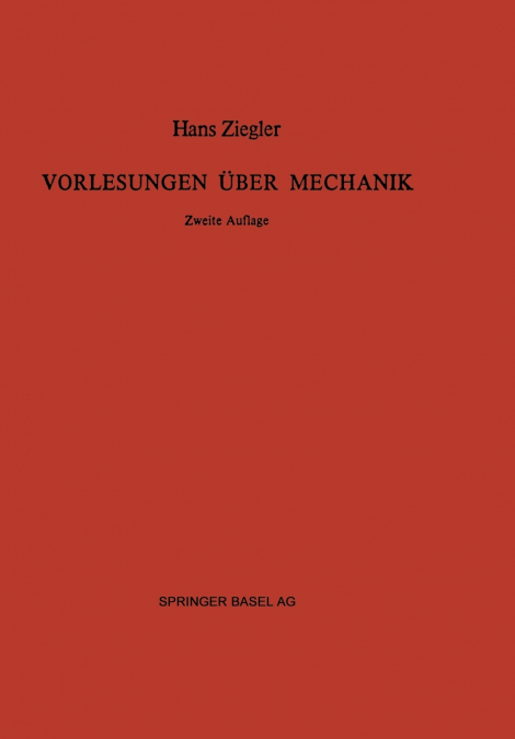 Vorlesungen Uber Mechanik