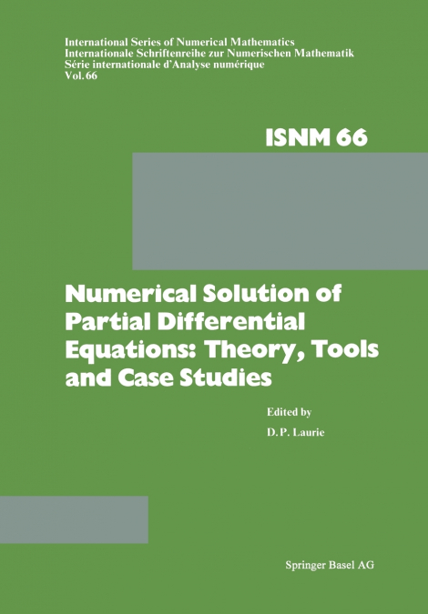 Numerical Solution of Partial Differential Equations