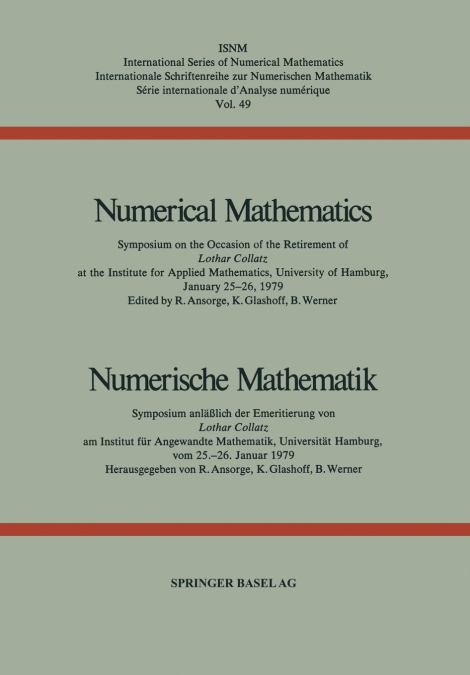 Numerical Mathematics / Numerische Mathematik
