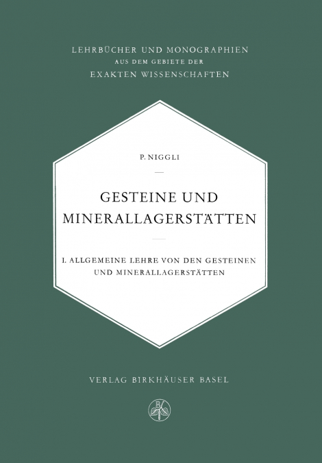 Gesteine und Minerallagerstätten