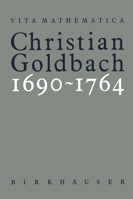 Christian Goldbach 1690-1764
