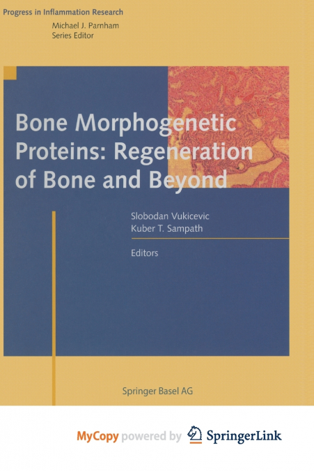 Bone Morphogenetic Proteins