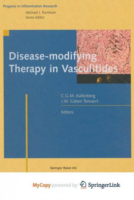 Disease-modifying Therapy in Vasculitides