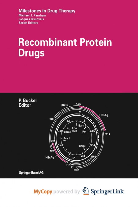 Recombinant Protein Drugs