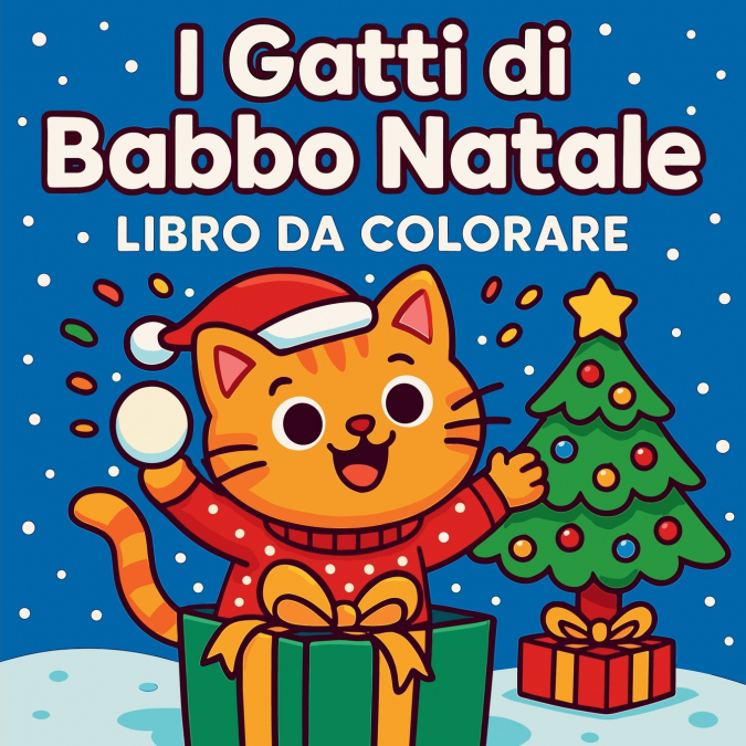 I Gatti di Babbo Natale - Libro da Colorare