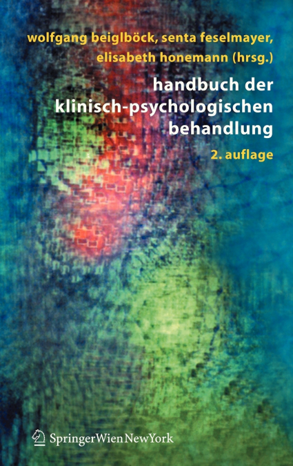 Handbuch der klinisch-psychologischen Behandlung