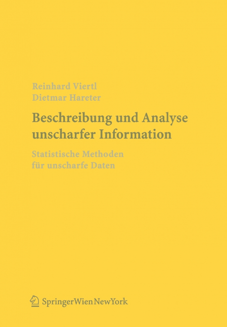 Beschreibung und Analyse unscharfer Information