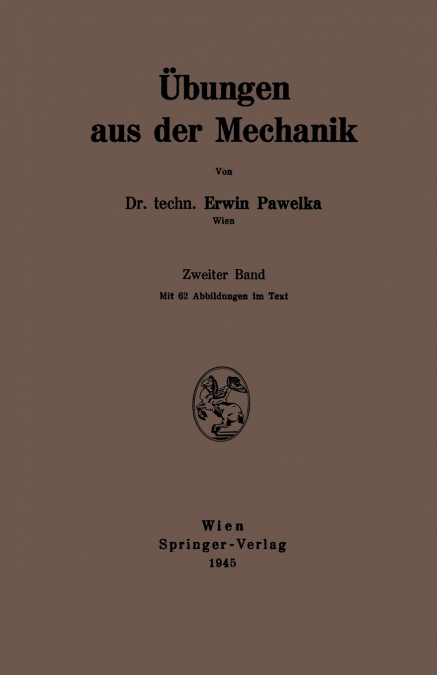 Ubungen Aus Der Mechanik