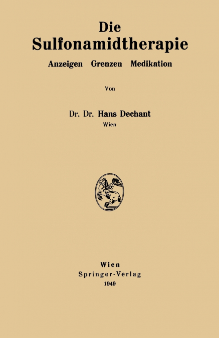 Die Sulfonamidtherapie