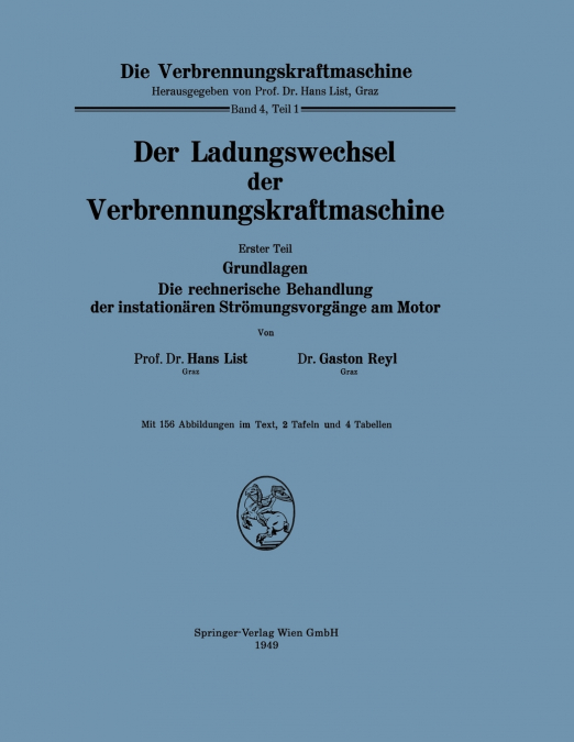 Der Ladungswechsel Der Verbrennungskraftmaschine