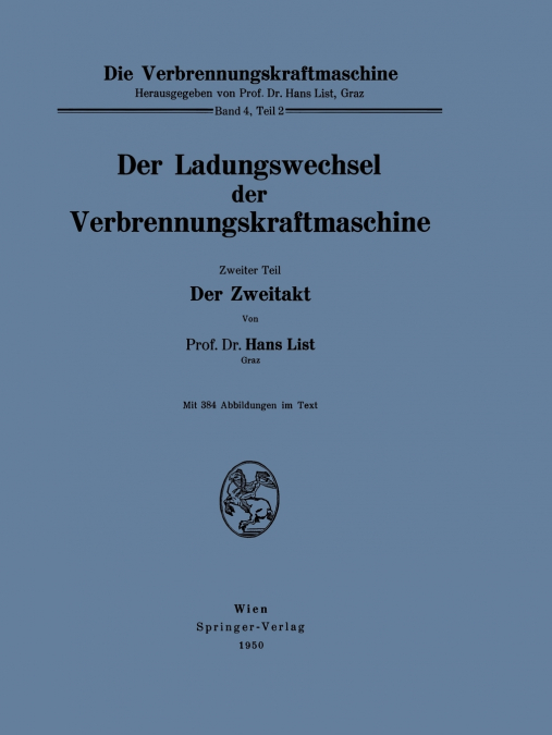Der Ladungswechsel Der Verbrennungskraftmaschine