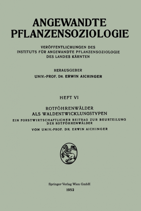 Rotfohrenwalder ALS Waldentwicklungstypen