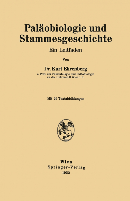 Palaobiologie Und Stammesgeschichte