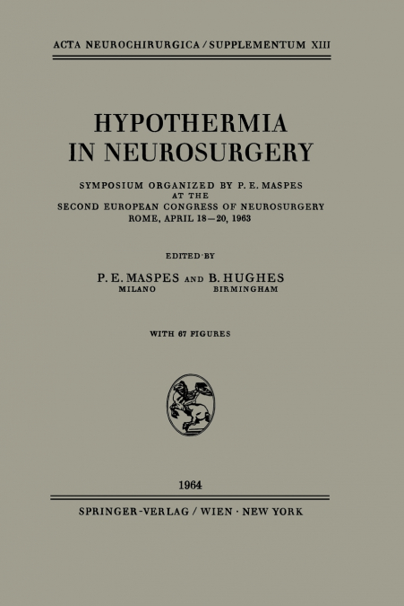 Hypothermia in Neurosurgery