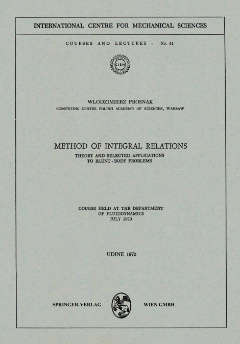 Method of Integral Relations