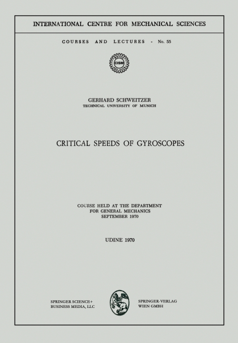 Critical Speeds of Gyroscopes