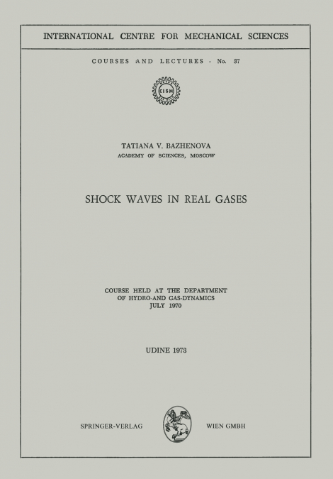 Shock Waves in Real Gases