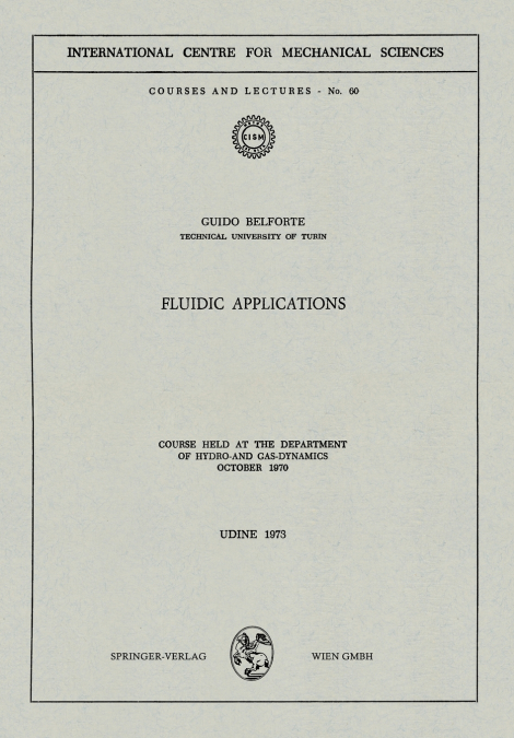 Fluidic Applications