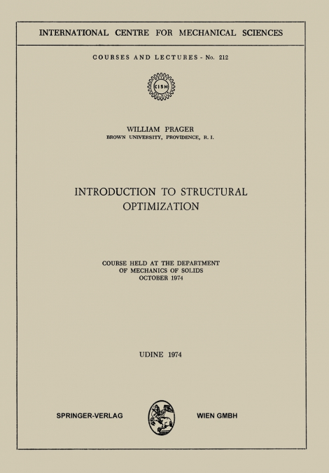 Introduction to Structural Optimization