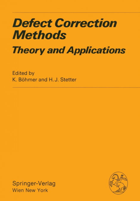 Defect Correction Methods