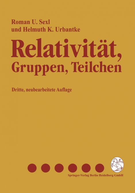 Relativitat, Gruppen, Teilchen