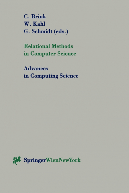 Relational Methods in Computer Science