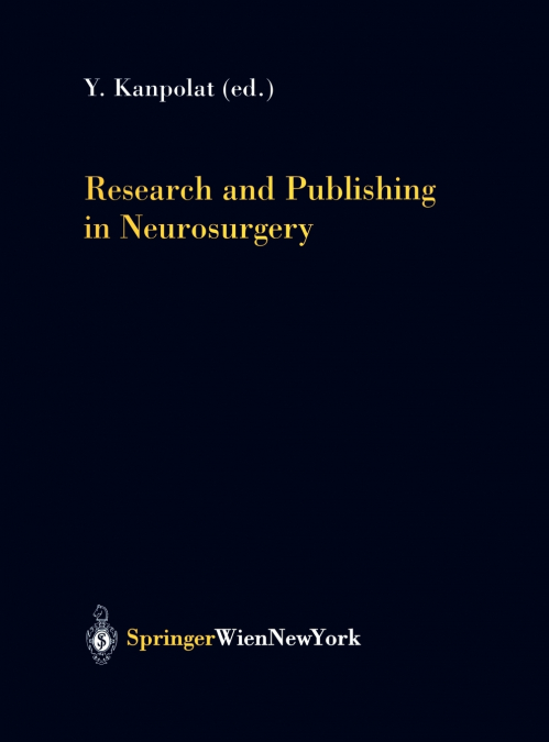 Research and Publishing in Neurosurgery