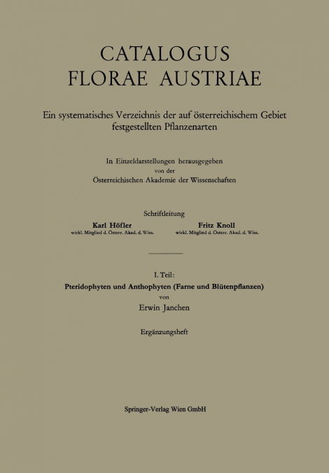Pteridophyten und Anthophyten (Farne und Blütenpflanzen)