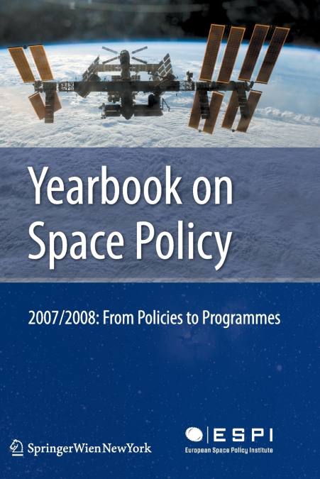Yearbook on Space Policy 2007/2008