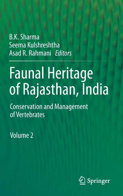 Faunal Heritage of Rajasthan, India