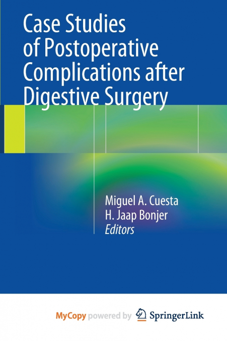 Case Studies of Postoperative Complications after Digestive Surgery