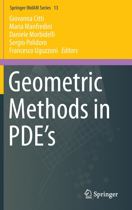 Geometric Methods in PDE’s