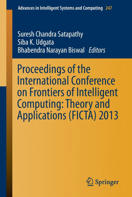 Proceedings of the International Conference on Frontiers of Intelligent Computing