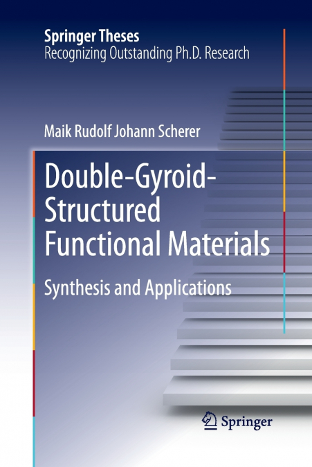Double-Gyroid-Structured Functional Materials