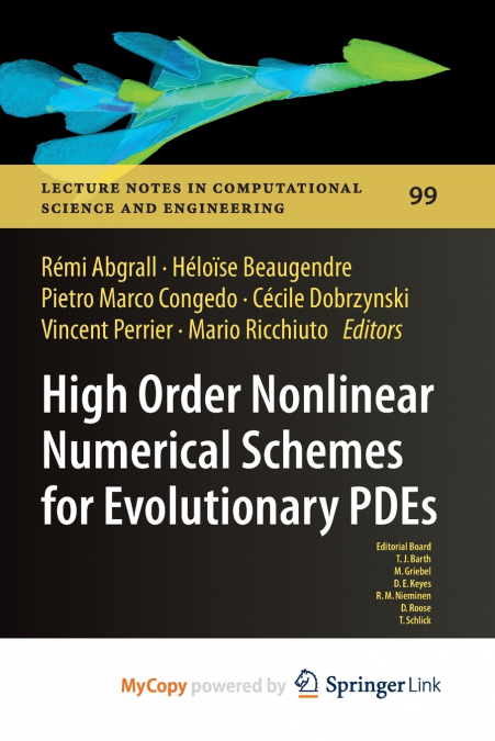 High Order Nonlinear Numerical Schemes for Evolutionary PDEs