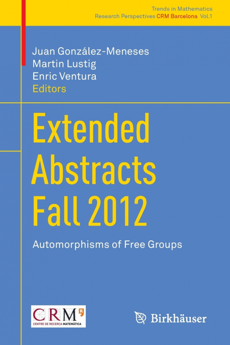 Extended Abstracts Fall 2012