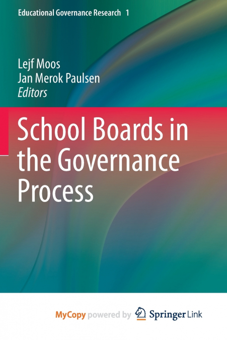 School Boards in the Governance Process