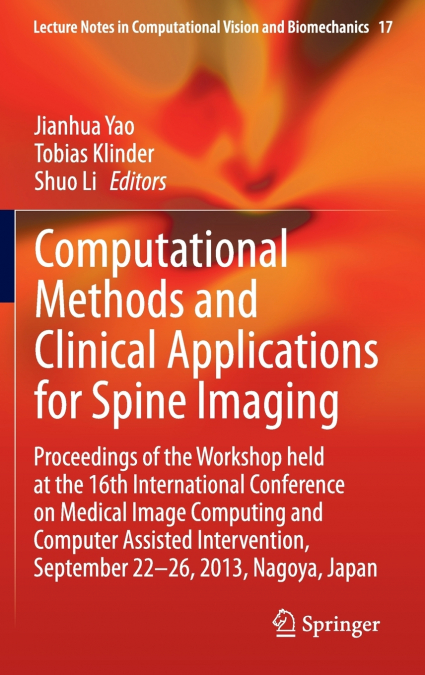 Computational Methods and Clinical Applications for Spine Imaging