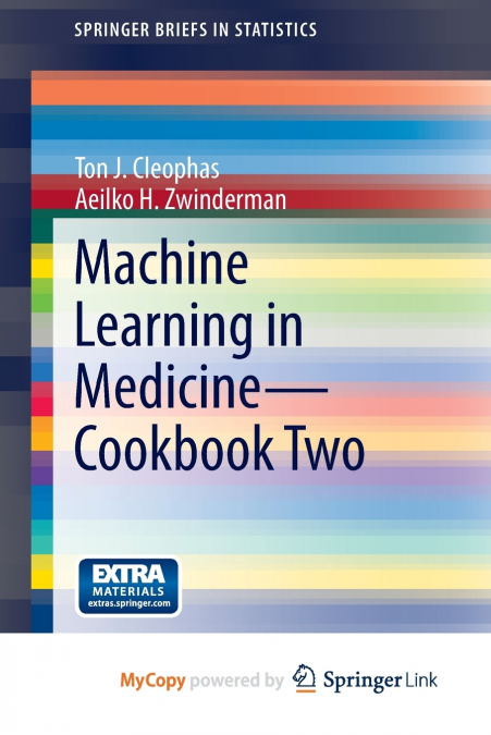 Machine Learning in Medicine - Cookbook Two