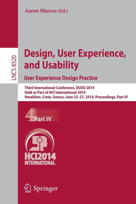 Design, User Experience, and Usability