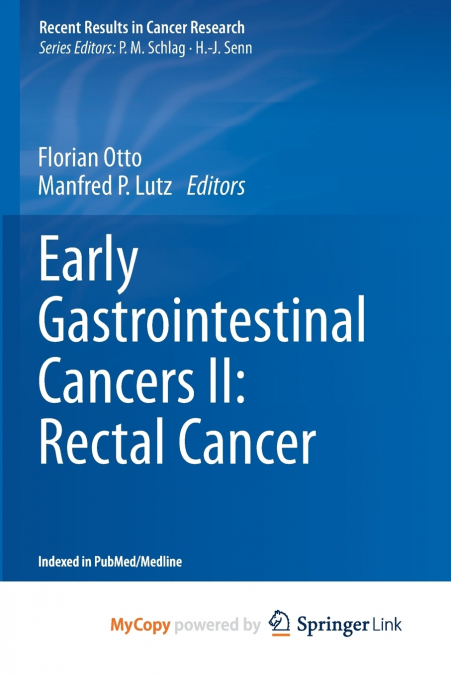 Early Gastrointestinal Cancers II