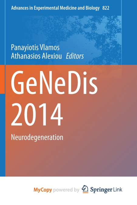 GeNeDis 2014