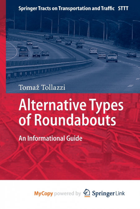 Alternative Types of Roundabouts