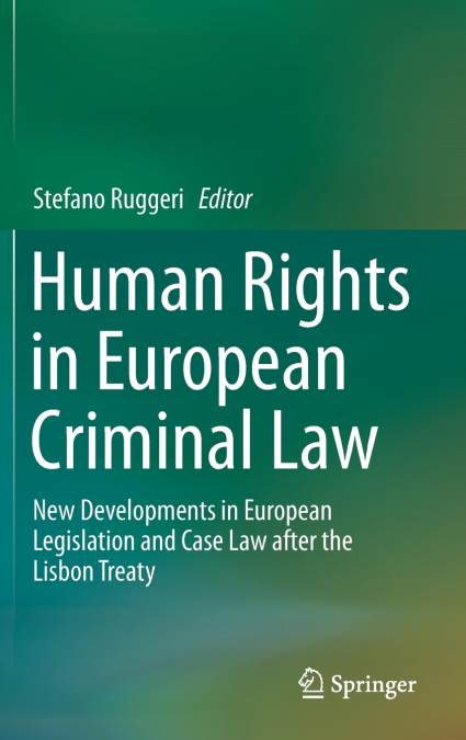 Human Rights in European Criminal Law