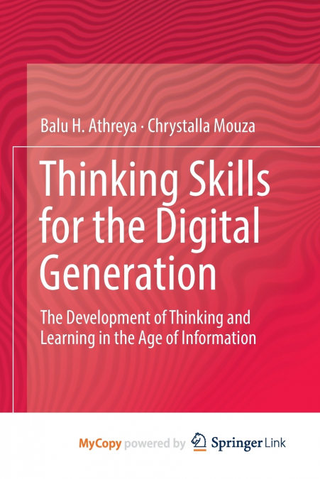 Thinking Skills for the Digital Generation