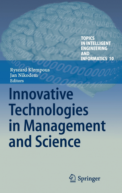 Innovative Technologies in Management and Science