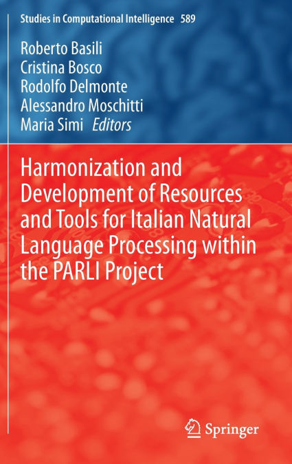 Harmonization and Development of Resources and Tools for Italian Natural Language Processing within the PARLI Project