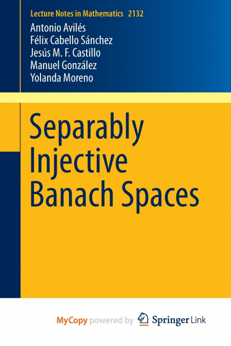Separably Injective Banach Spaces