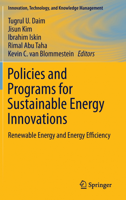 Policies and Programs for Sustainable Energy Innovations